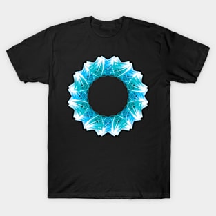 Blue mandala T-Shirt